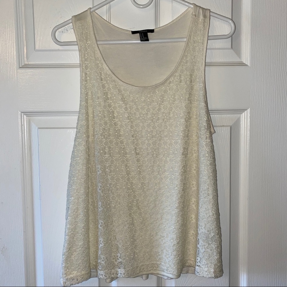 Forever21 lace tank
